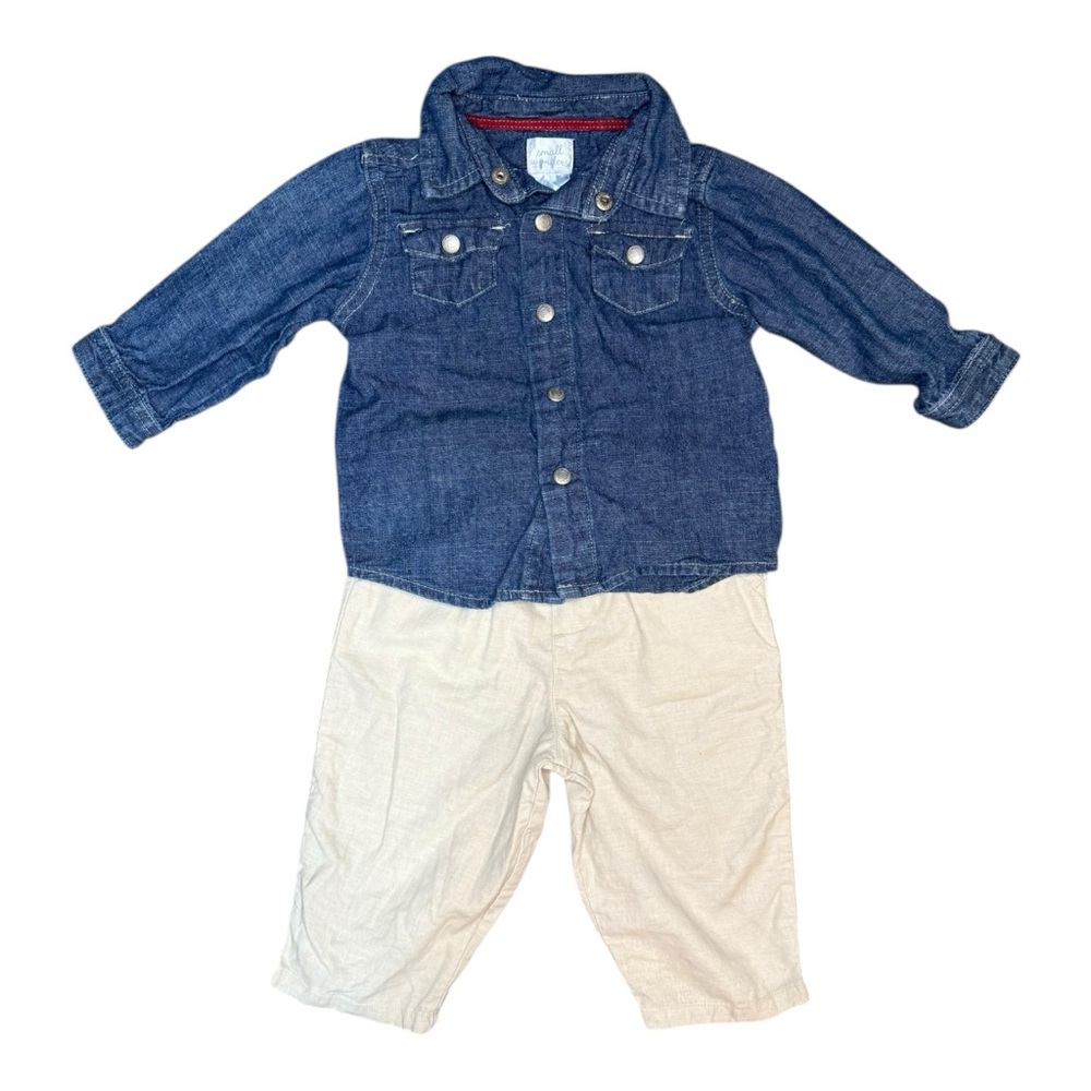 Small Wonders Blue Denim Shirt